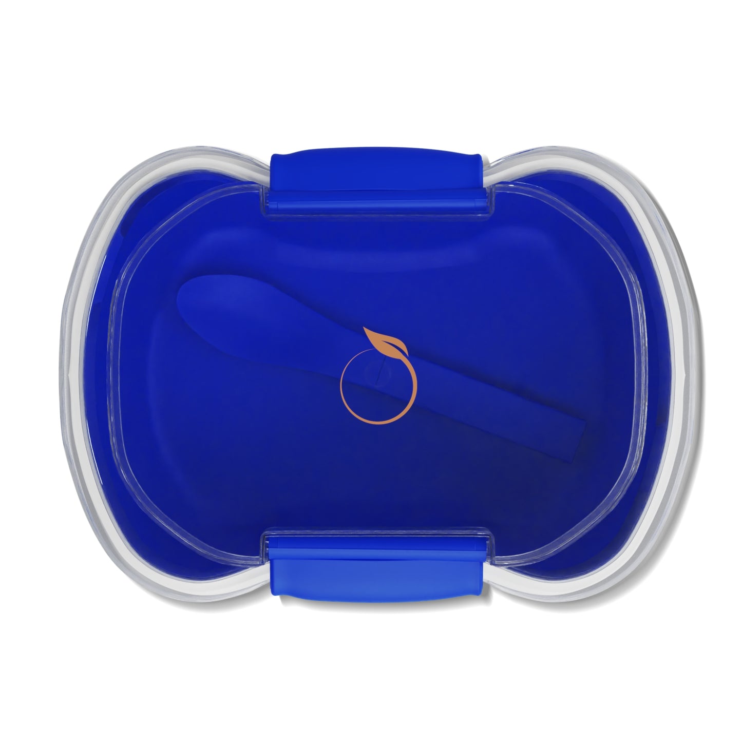 Two-Tier Bento Box with Spoon - Eco-Friendly Meal Prep Container for On-the-Go Lunches