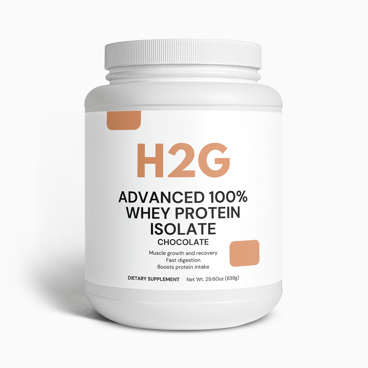 H2G Advanced 100% Whey Protein Isolate (Chocolate)