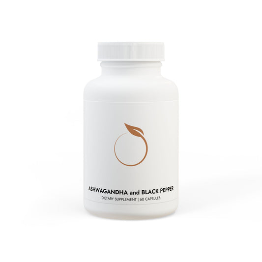 Ashwagandha and Black Pepper Supplement (60 capsules)